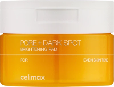 Płatki do twarzy Celimax Pore+Dark Spot Brightening rozjaśniające 40 szt (8809743546323)