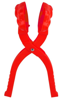 Maszynka do robienia śnieżek LEAN Toys Śnieżkomat Dinozaur Czerwona (5905991007531)