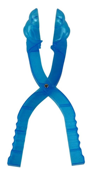 Maszynka do robienia śnieżek LEAN Toys Śnieżkomat Kaczka Niebieska (5905991007524)