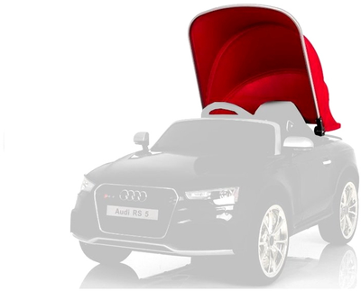Daszek LEAN Toys do auta Audi RS5 na akumulator Red 9140 (5904204751926)