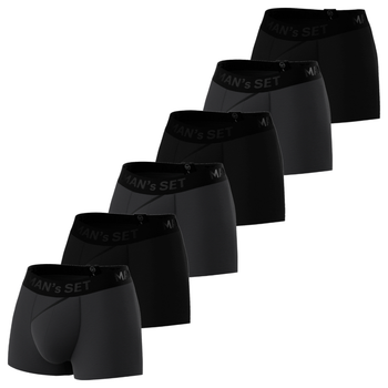 Комплект трусів Classic 2.0 Black Series, 6шт M