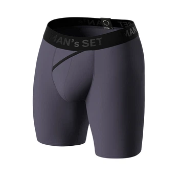 Боксеры мужские анатомические MAN's SET Anatomic Long 2.1 Black Series Micromodal M Графитовый