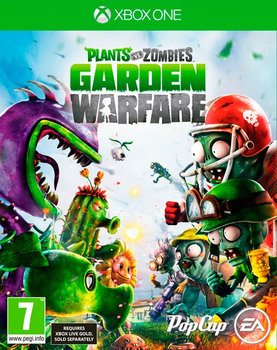 Гра Xbox One Plants vs Zombies Garden Warfare (Blu-ray диск) (5030943112329)