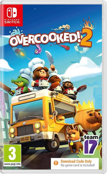 Gra Nintendo Switch Overcooked! 2 (Klucz elektroniczny) (5056208818126)
