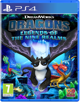 Gra PlayStation 4 DreamWorks Dragons Legends of The Nine Realms (Blu-ray płyta) (5060528037655)