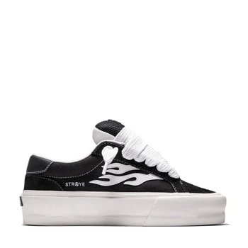 Жіночі кеді Straye Logan Puff Stomper Black 37 Білий STR-028