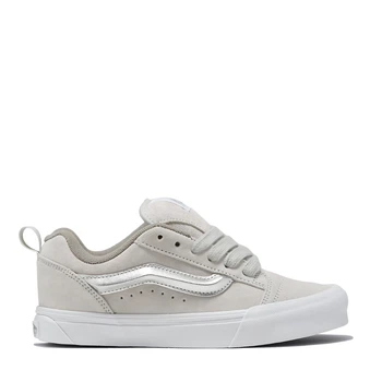 Жіночі кеді Vans Knu Skool Metallic Silver/True White 37 Сірий VN0009QCX1K
