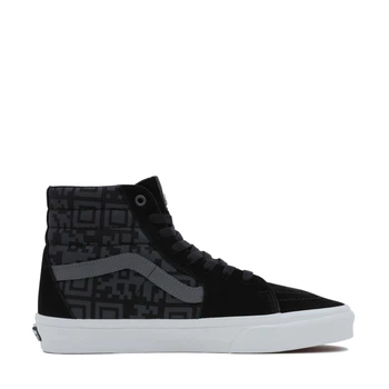 Жіночі кеді Vans Sk8-HI QR-Code Black/Grey 39 Чорний VN0005U9BRF1
