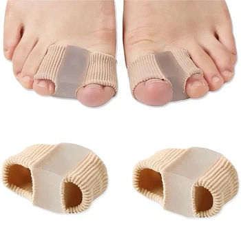 Ортопедичний коректор-роздільник пальців Fiber Toe Separators для корекції вальгусу комплект Розмір L