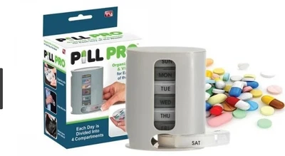 Органайзер для таблеток. Таблетница на неделю Pill Pro