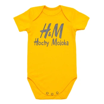 Боди детский кулир Арлекин Hochy Moloka 6113-022 44 68 см Жёлтый