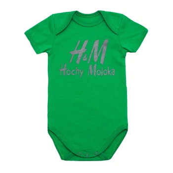 Боди детский кулир Арлекин Hochy Moloka 6113-022 40 62 см Зелёный