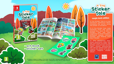 Gra Nintendo Switch A Tiny Sticker Tale Magic Book Edition (Kartridż) (8436622260010)