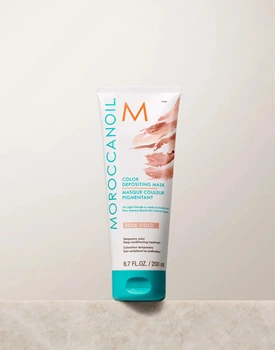 Маска Moroccanoil Color Depositing Rose Gold для посилення та підтримки кольору волосся Рожеве золото, 200 мл