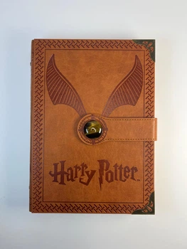Подарунковий блокнот Wizarding World Гаррі Поттер Золотий Снитч з магнітом Harry Potter Hogwarts Golden Snitch with magnet А5 Brown 4