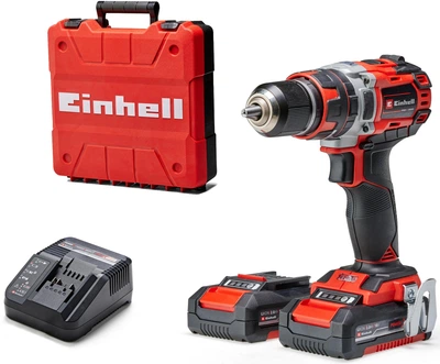Дриль-шурупокрут акумуляторний ударний Einhell X-Change TP-CD 18/50 Li-i BL 2x2.0 Ah (4513940)