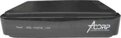 Модем с функцией маршрутизатора Acorp Adsl Modem Spriner@ADSL Lan110