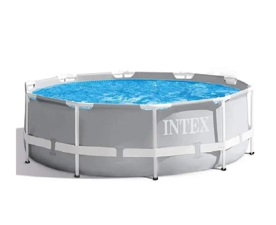 Каркасный бассейн 305 x 99 см Intex 26706SC-5 New (насос-фильтр 2006 л/час, лестница 107см, тент 305см)