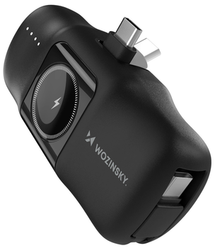 Powerbank Wozinsky WF16-YCS 5000mAh 15W USB-C Black (WF16-YCS_BLA)