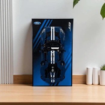 Арт Держатель Рамка на Стену 50x30 см. для Вашего Конструктора Technic Ford GT 2022 (42154) - Type-E