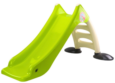 Zjeżdżalnia ogrodowa dla dzieci LEAN Toys 424 Limonkowa (5905991075707)