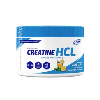 Креатин 6PAK Nutrition Creatine HCL, 240 грамм - Лимонад