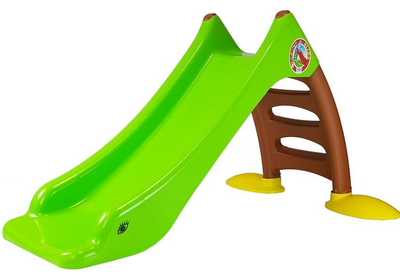 Zjeżdżalnia ogrodowa dla dzieci LEAN Toys 424 Zielono-brązowa (5904204750721)