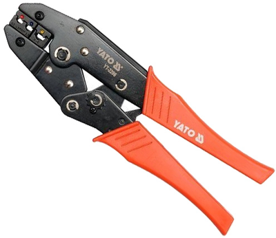 Кліщі для обтискання і зачистки проводів YATO 230 мм 22-10 AWG 0.5-6 мм2 (YT-2296)