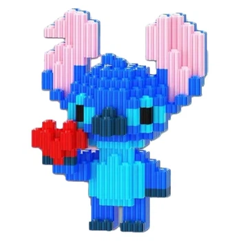 Игрушка конструктор Стич (Stitch) 560 деталей для детей ZK-27