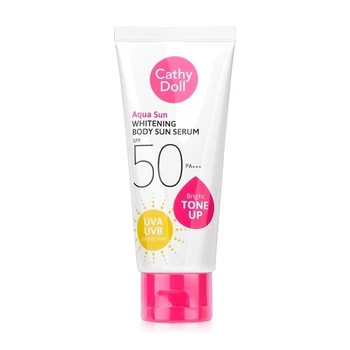 Солнцезащитный отбеливающий крем-сыворотка для тела Cathy Doll SPF50 PA+++ 50мл