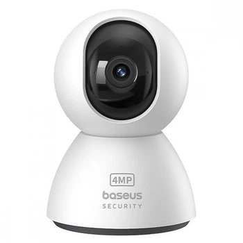 Камера видеонаблюдения Baseus Security P1 Indoor Camera, 8x Zoom, 4MP, 3K, Wi-Fi 2.4G, microSD to 256GB, Type-C, white