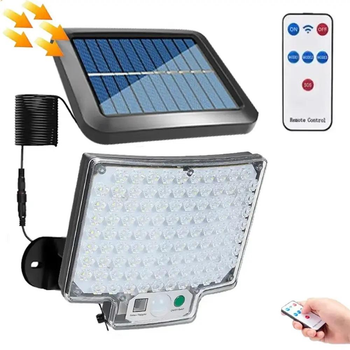 Уличный светильник на солнечной батарее с датчиком движения BL-104-SMD LED Лампами настенный фонарь GS-7843