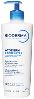 Крем для сухої шкіри Ультра Bioderma Atoderm Creme ultra 500 мл