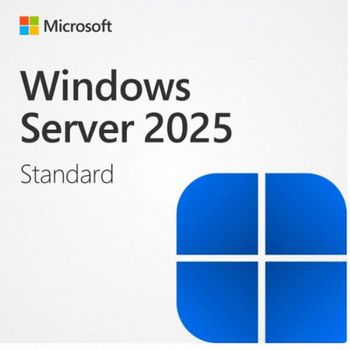 ПО для сервера Microsoft Windows Server 2025 Standard - 16 Core License Pack Perpetual, Commercial, OneTime