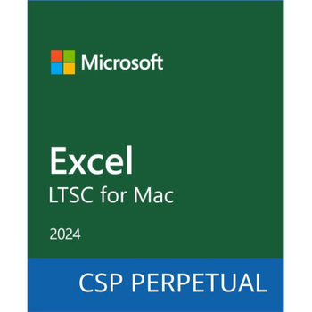 Офисное приложение Microsoft Excel LTSC for Mac 2024 Commercial Software, Perpetual (DG7GMGF0PN5G_0001)