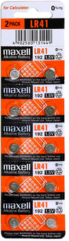 Bateria alkaliczna Maxell LR41 10 szt. (11716800)
