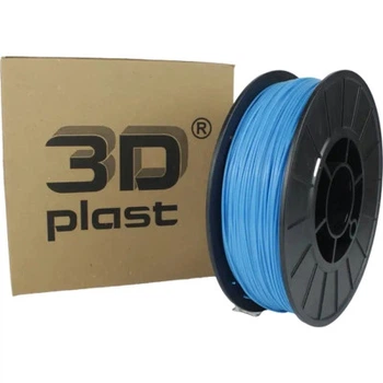 Пластик для 3D-принтера 3Dplast PETG 1.75мм, 0.85кг, light-blue
