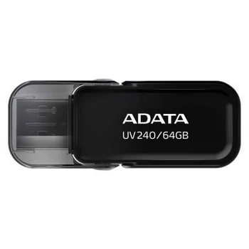 USB флеш накопитель ADATA 64GB UV240 Black USB 2.0 (AUV240-64G-RBK)
