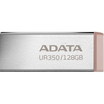 USB флеш накопитель ADATA 128GB UR350 Silver/Beige USB 3.2 (UR350-128G-RSR/BG)