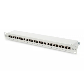 Патч-панель Digitus 19" 1U 24 порта 6 FTP в сборе (DN-91624S)