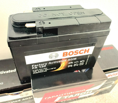 Аккумулятор гелевый мото Bosch 2.3A 12V (B\Y)TR4A 113х48х85 мм