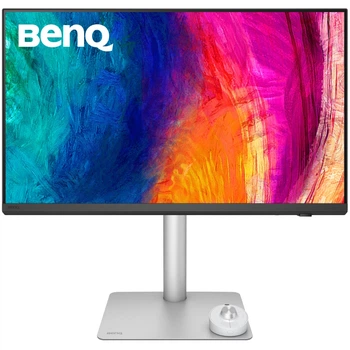 TFT 27' BenQ PD2730S, IPS, 5K, HDMI, DP, USB-C, USB-hub, HAS, Pivot, кол., білий