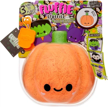 Мягкая игрушка антистресс Fluffie Stuffiez Halloween Pumpkin Small Collectible Feature Plush