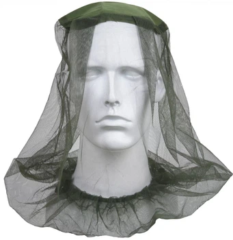 Антимоскитная сетка бескаркасная MFH Mosquito Head Net, Olive