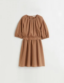 Сукня H&M Ж1117699 (10626745) колір коричневий (Ж1117699 - 208121)