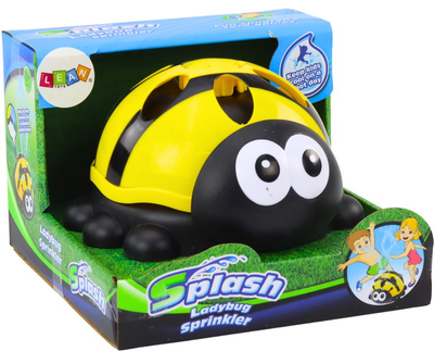 Zraszacz ogrodowy LEAN Toys Fontanna Wodna Biedronka Żółty (5905991021254)