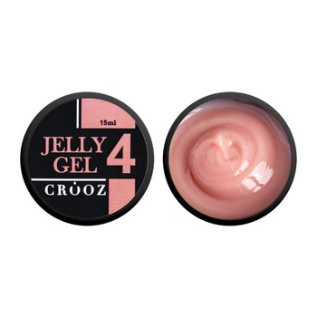 Гель-желе строительный Crooz Jelly Gel 04 мягкий персиковый 15 мл