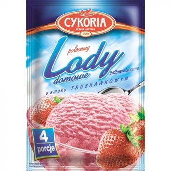 Сухое мороженое со вкусом Клубники Cykoria 60г