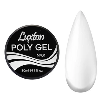 Полигель LUXTON Poly Gel 01 в банке прозрачный 30 мл