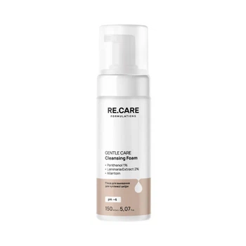 Пенка для умывания Gentle Сare Cleansing Foam RE.CARE для чувствительной кожи 150 мл